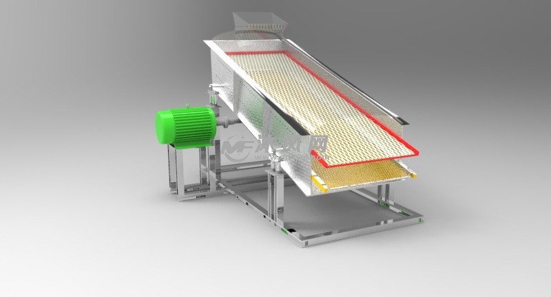 破碎筛分装置的设计与仿真
