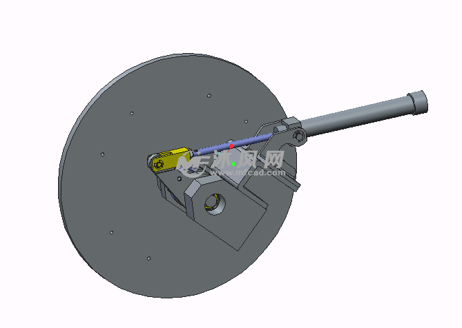 基于气缸的间歇旋转驱动