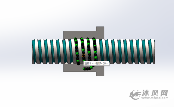 滚珠丝杠(真实模型)
