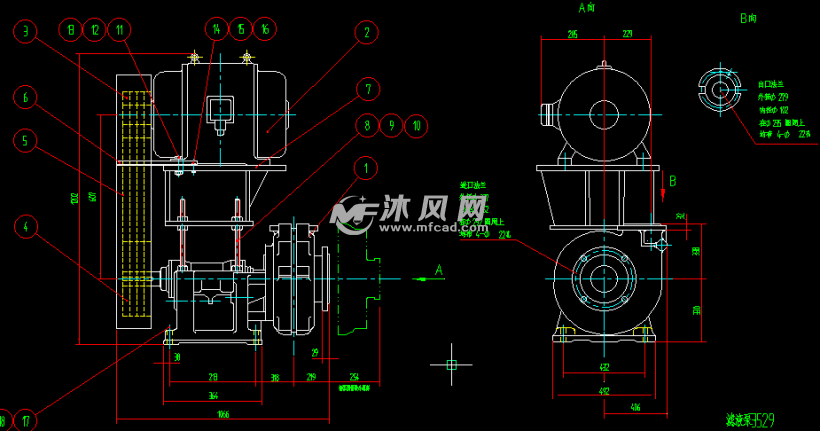 6/4d-ah渣浆泵安装图