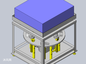 旋转凸轮顶升装置