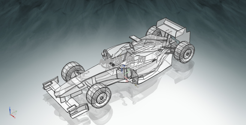 f1赛车设计图手稿图片