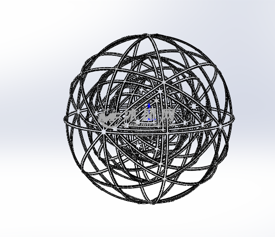 艺术同心球模型