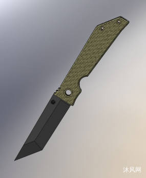 折叠刀(匕首)设计模型图纸合集的封面图