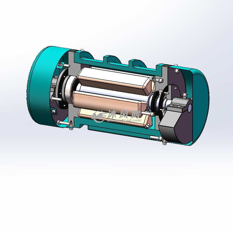 激振式输送机结构设计图纸