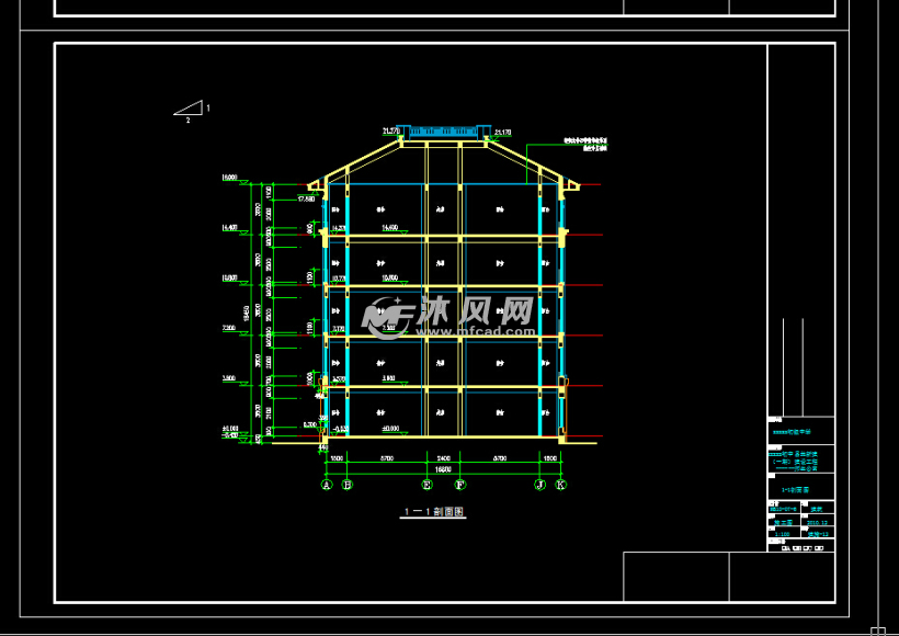建筑剖面图怎么看,建筑剖面图讲解,建筑剖面图怎么画(第13页)_大山谷图库