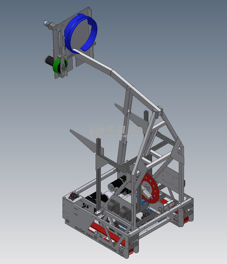 垛码搬运机器人(inventor)设计模型