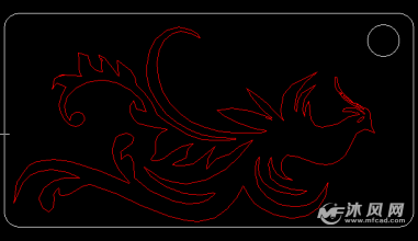 线切割模型凤凰