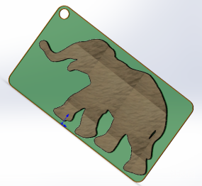 线切割模型-大象设计图纸合集的封面图