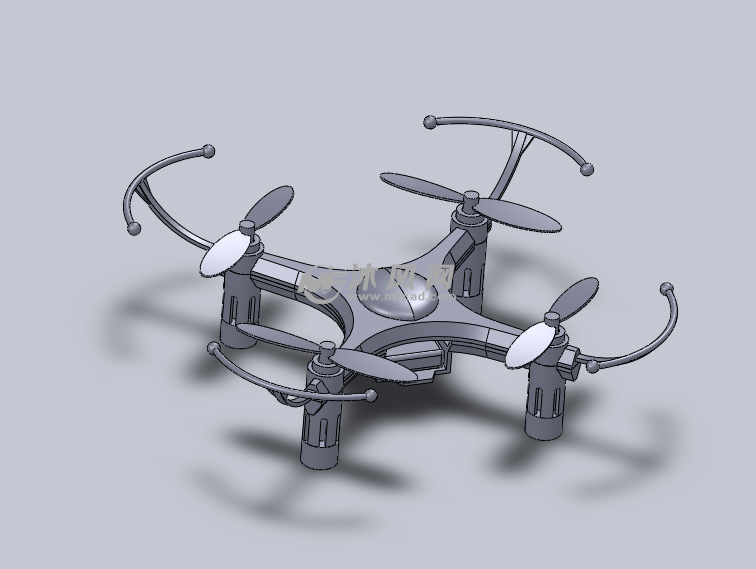 微型四軸飛行器設計模型