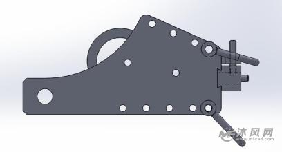 楔形绳环器模型