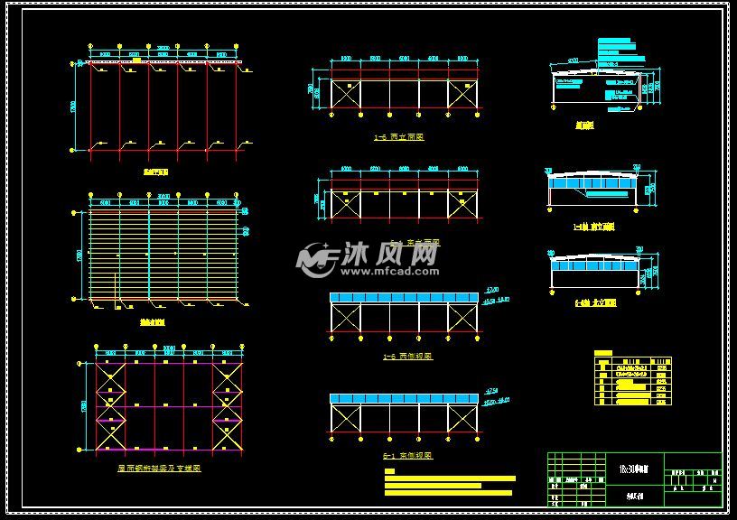 18x30彩钢棚外形尺寸图