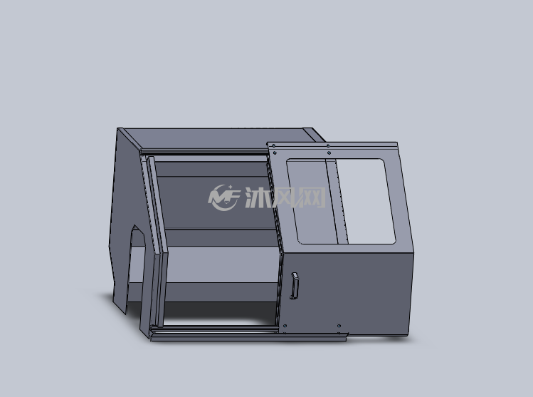 CNC���س����ӽ�������ģ�͵�ͼֽԤ��ͼ
