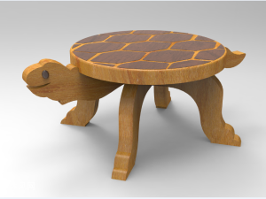 乌龟模型3d