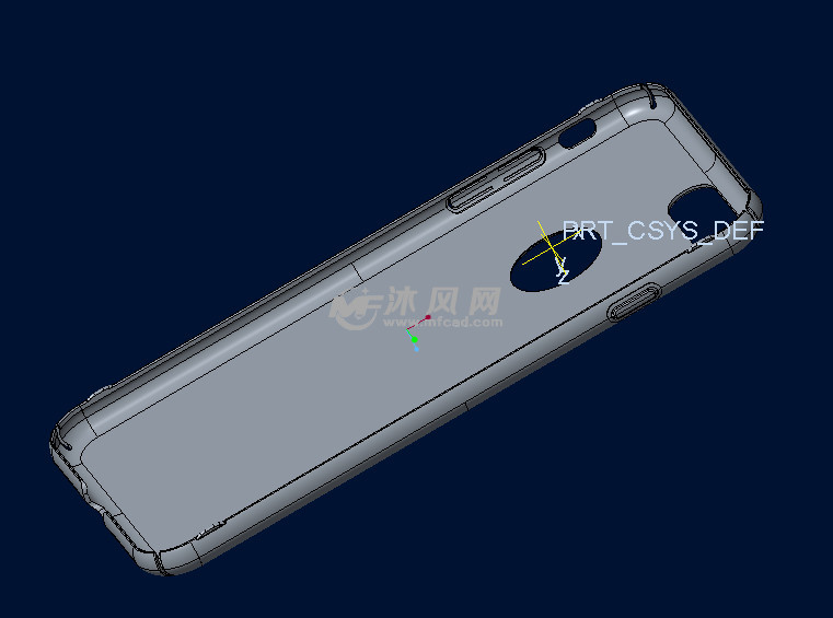 全参数苹果7plus手机壳模型