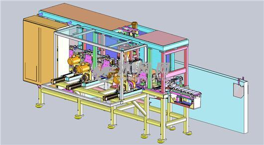 自动灌装生产线结构图