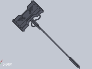 雷神之锤设计模型图 - 手动工具图纸 - 沐风网