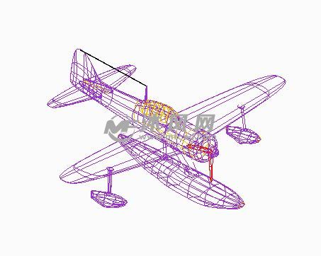 专用投弹轰炸机模型