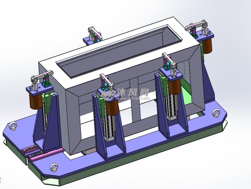 焊接夹具结构形式