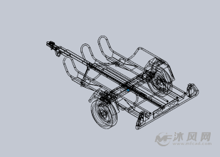 小拖车模型设计图纸