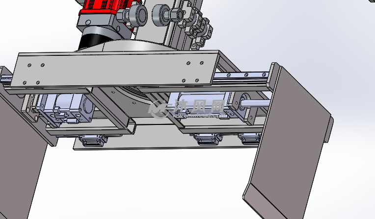 四轴码垛机械手模型 solidworks机械设备模型下载 沐风图纸