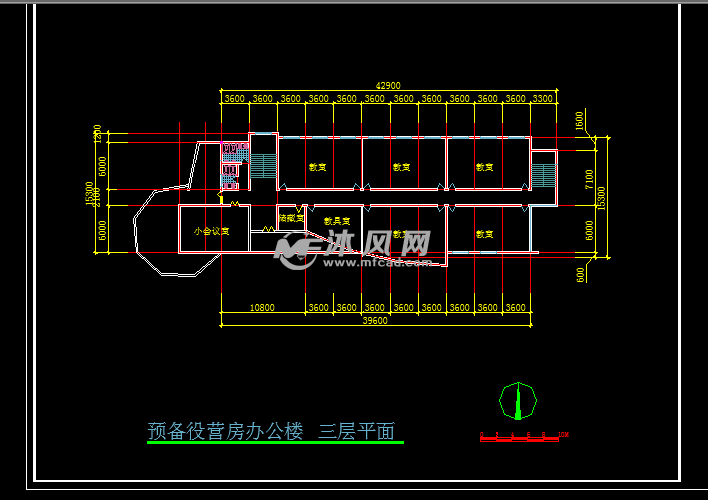 部队营房建筑设计图