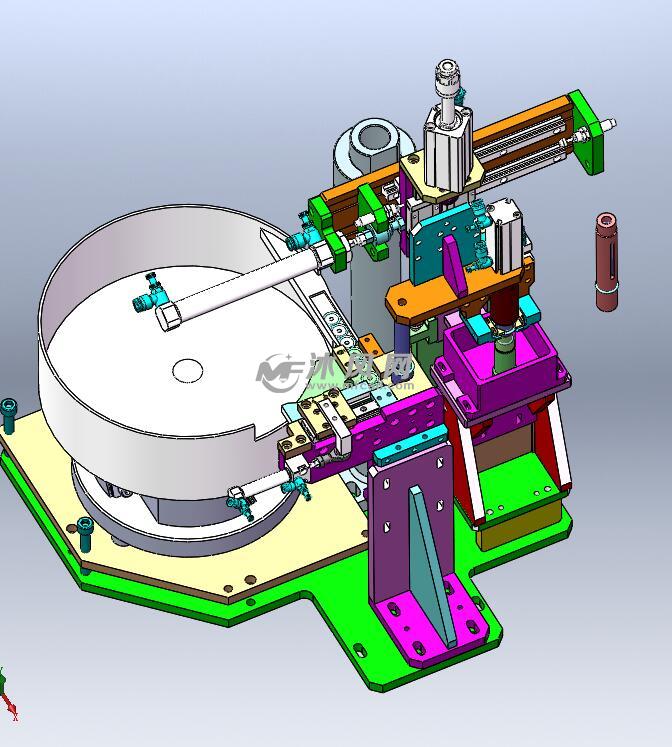 紧凑的振动盘结构