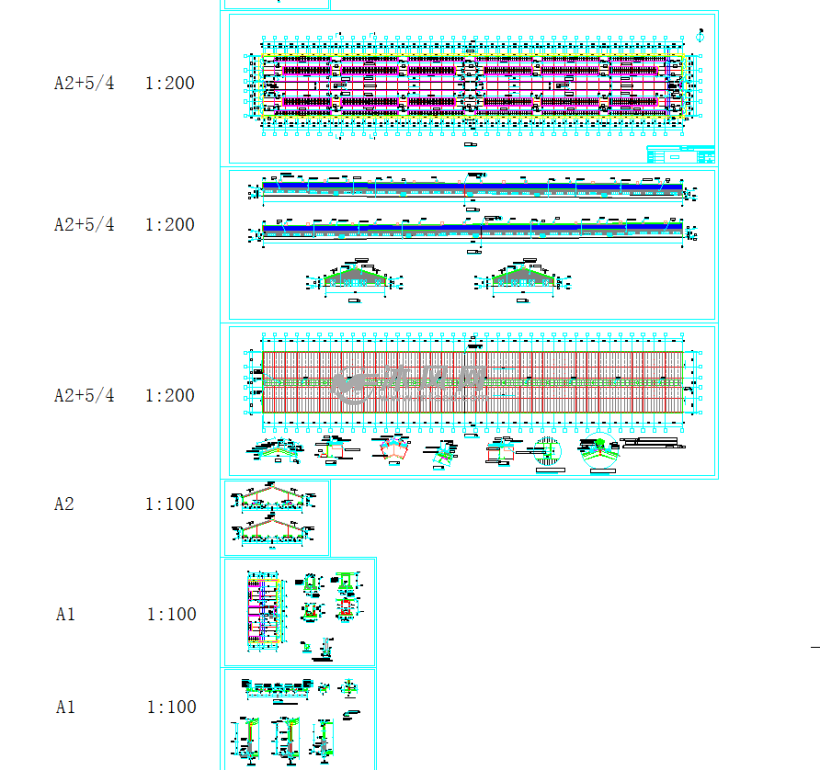 10000头牛牧场牛舍设计图