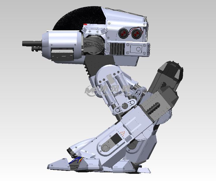 战斗机器人模型设计