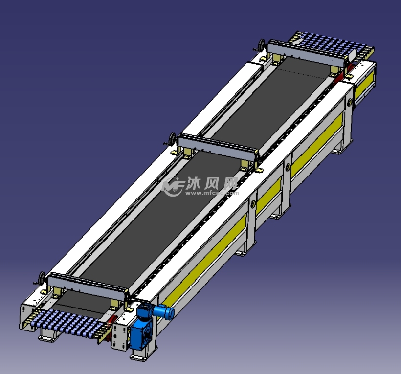 平板输送线模型