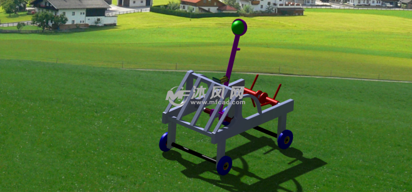 弹簧结构的弹射器设计模型