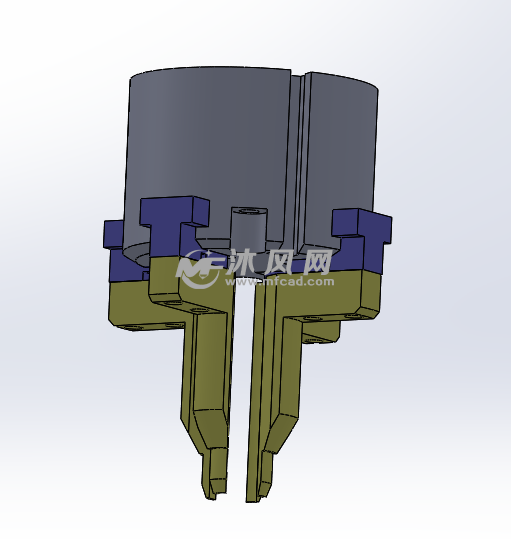 o型圈四爪夹取机构