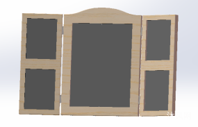 ʵľ�۵����solidworksģ��ͼֽ�ϼ��ķ���ͼ