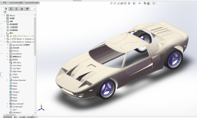 ����GT40����ͼֽ�ϼ��ķ���ͼ