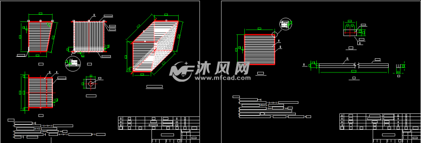 提篮格栅安装示意图图片