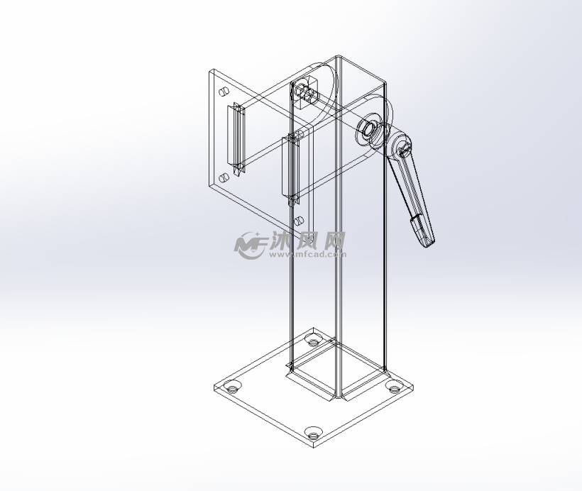solidworks模型 机械设计类 底座支架类 本文地址:http://www.rzeoo.