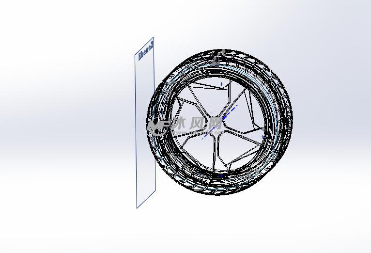 大众车轮模型设计