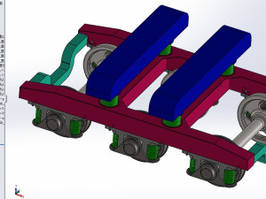 转向架设计构架