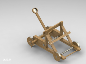 投石玩具车模型