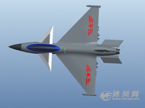 proe绘制歼10战斗机模型含详细绘制过程