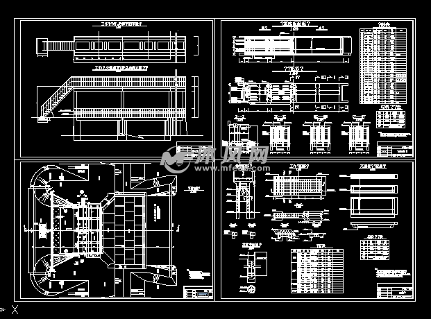 水电站泄洪闸设计图