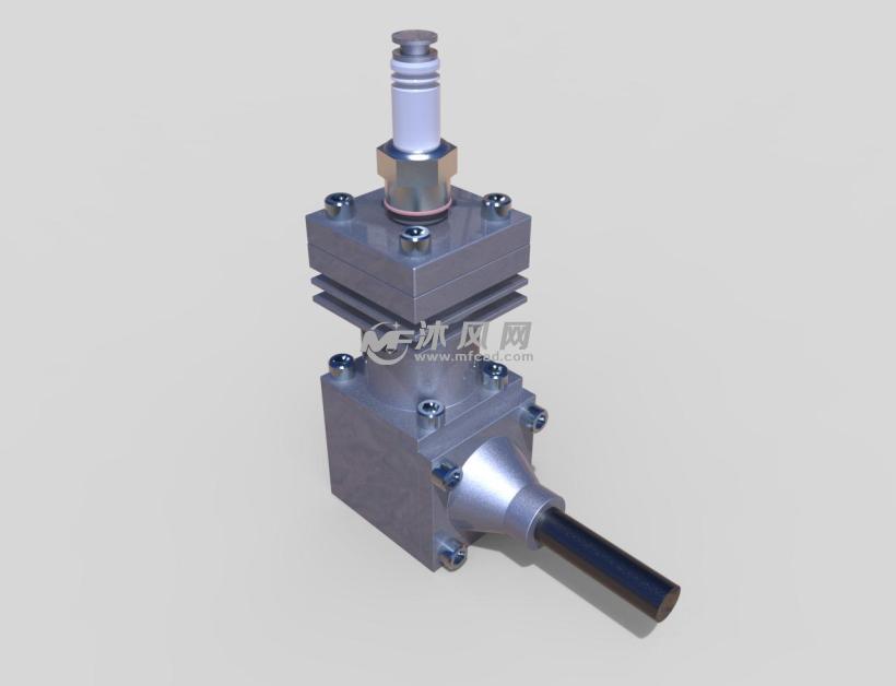 2冲程内燃机设计模型