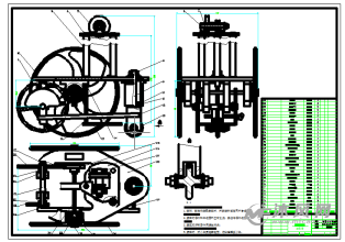 无碳小车装配图设计