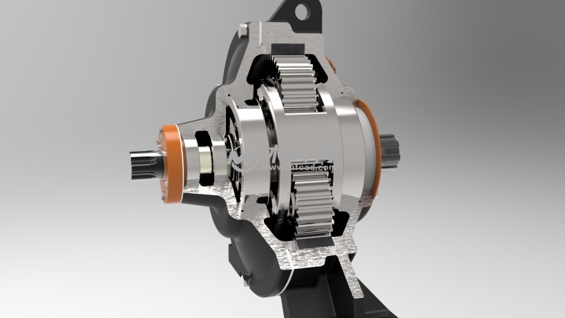 行星传动齿轮箱模型
