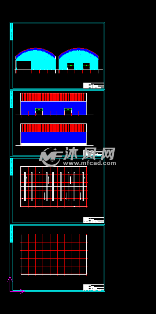 洗煤厂生产车间图纸
