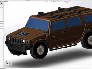 牧馬人吉普車jeep模型