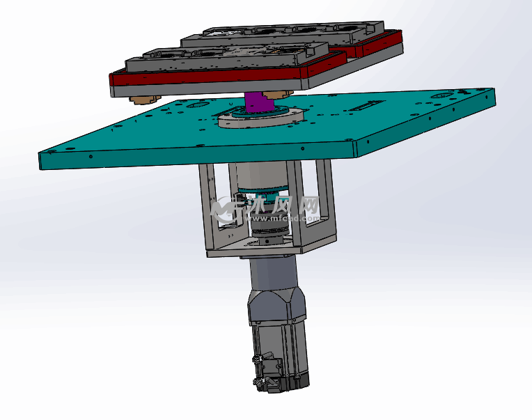 手机电池漏液检测机新能源锂电设备 - solidworks机械设备模型下载 - 