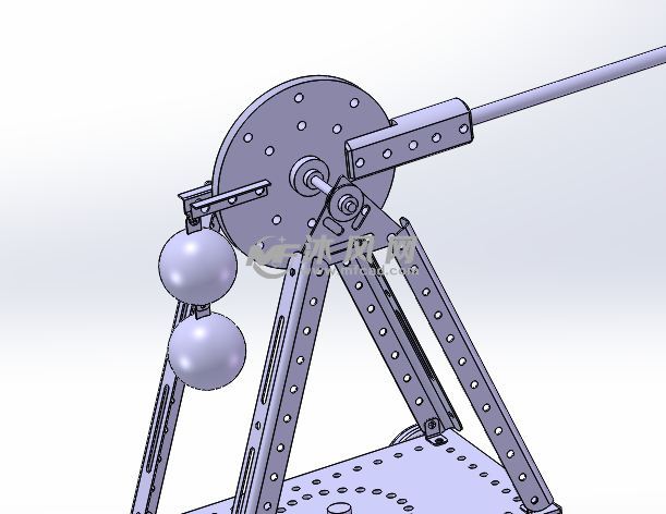 弹射机模型设计