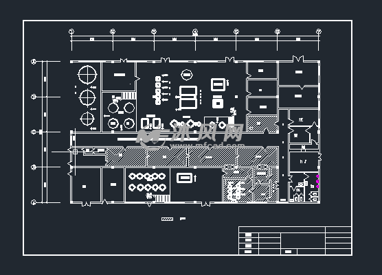 制药工程车间平面图