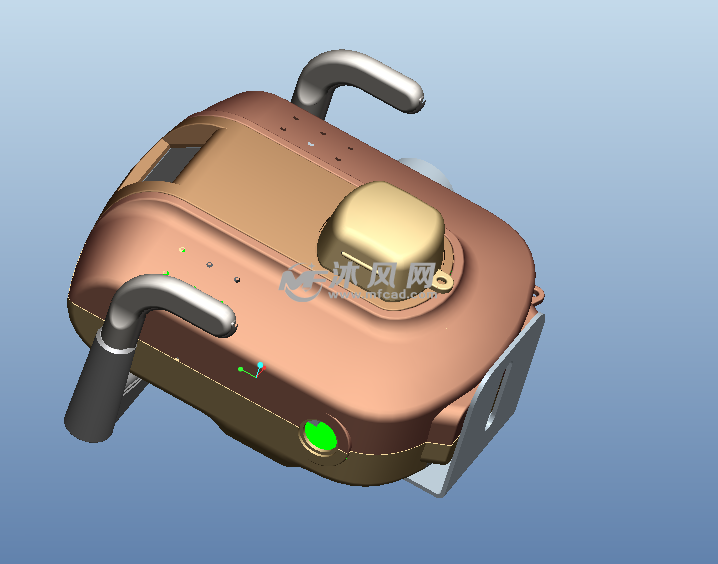 眼膜设备产品设计结构设计proe5.0源文件